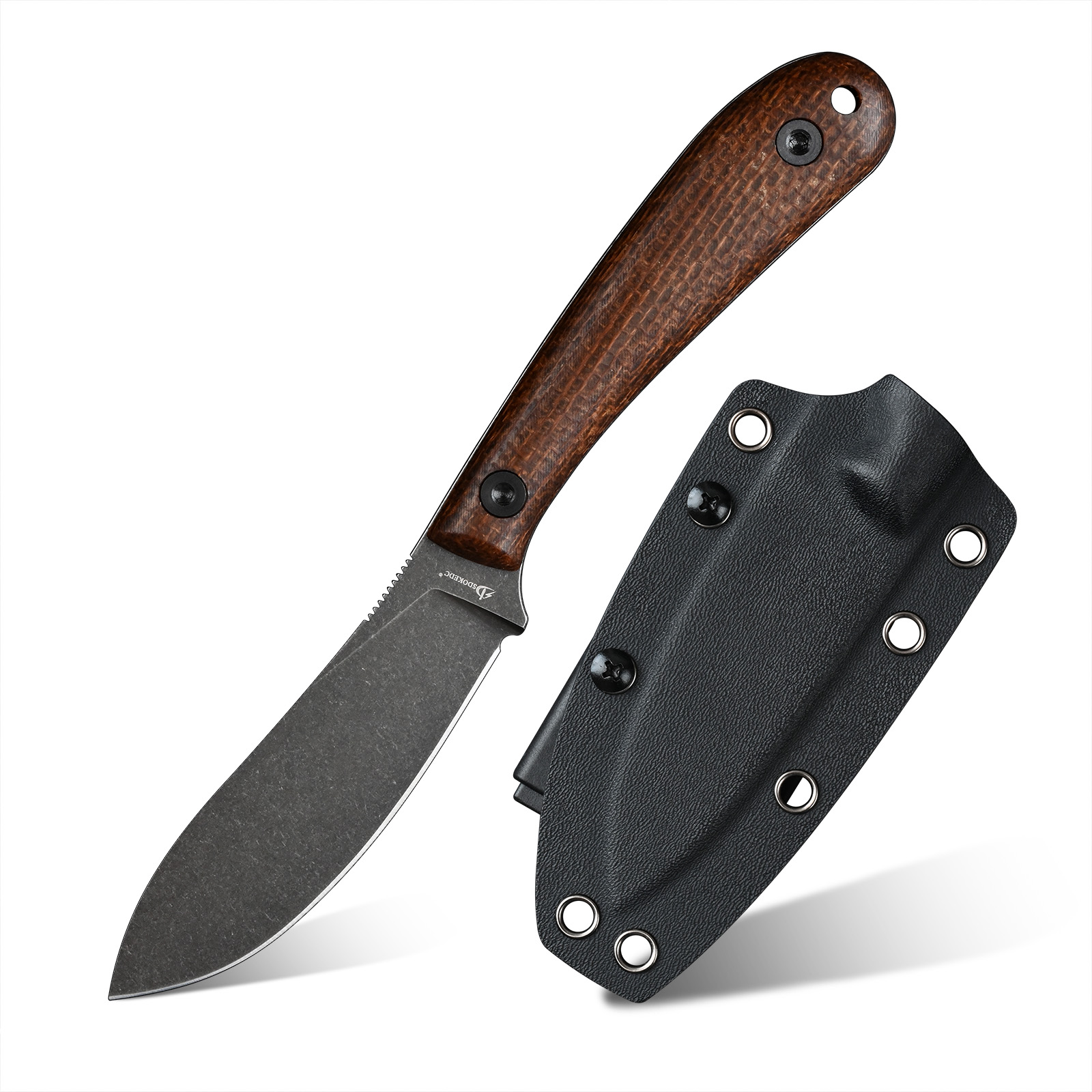 Bushcraft Knife Fixed - Nóż SDOKEDC ze stali DC53, nóż