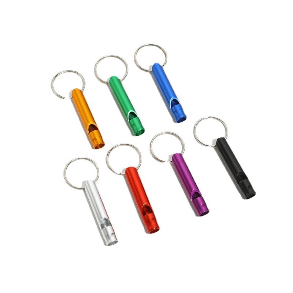 Emergency Whistle Loud - 7 sztuk gwizdków awaryjnych w losowych