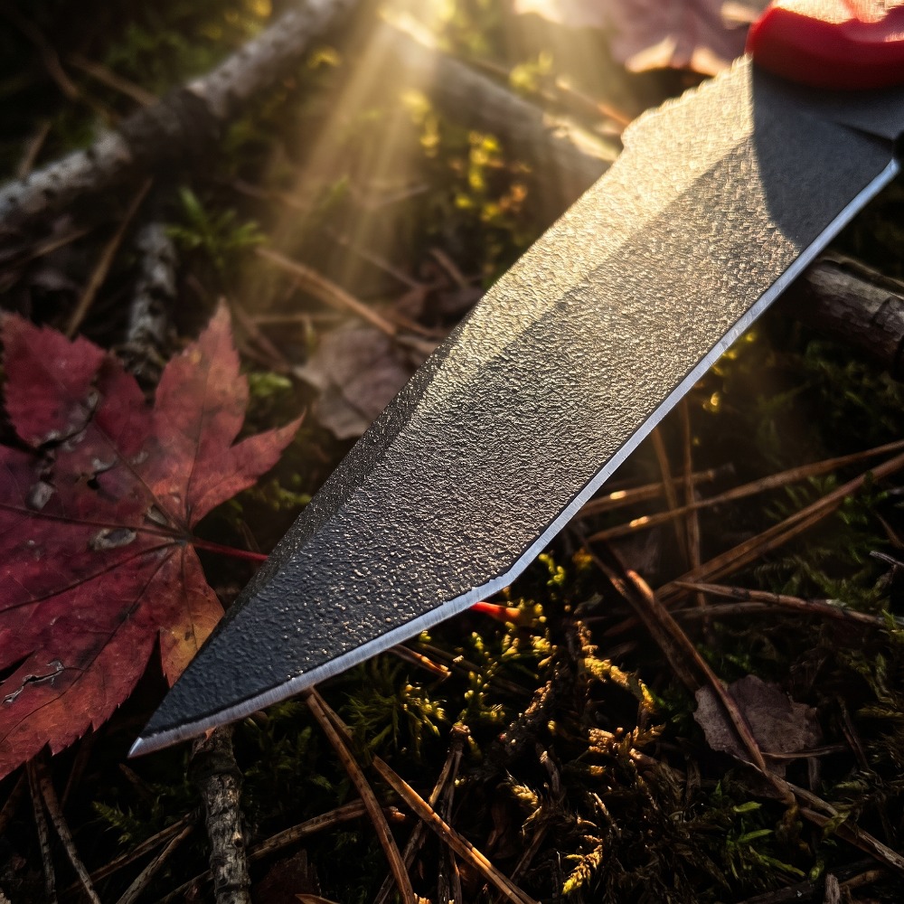 Nóż myśliwski z ostrzem stałym – Bushcraft Knife Fixed recenzja i cena