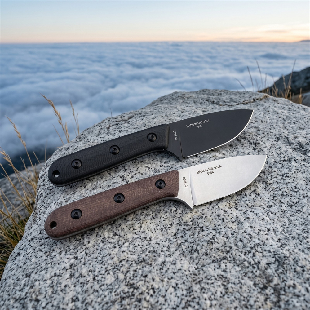 Nóż survivalowy z ostrzem stał – Bushcraft Knife Fixed recenzja i cena